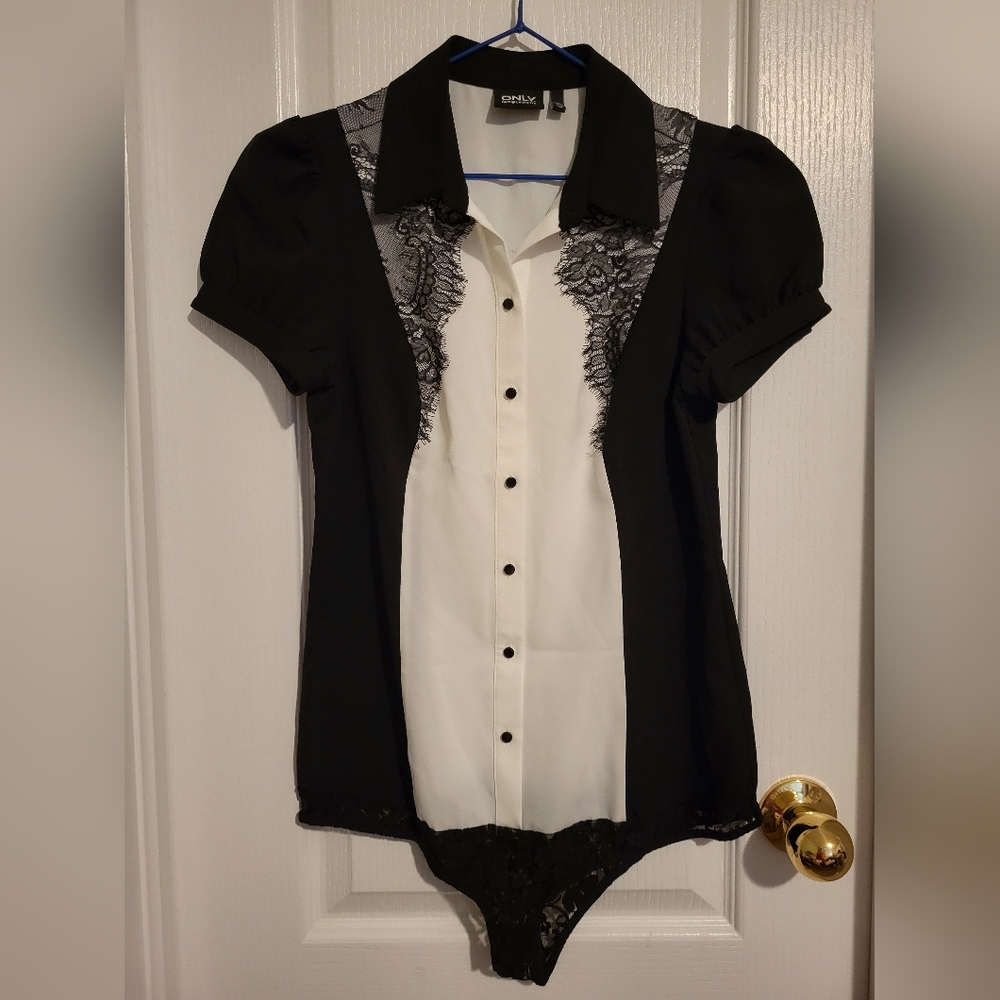 ONLY Lace Shirt Bodysuit